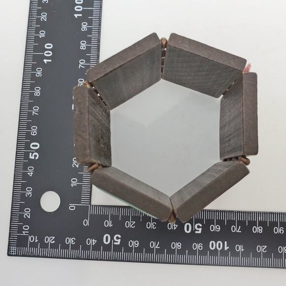 Disney Tinker Bell Wooden Chunky Bracelet - Picture 6 of 10